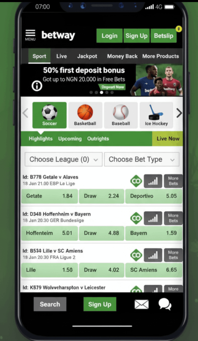 Betway Casino canada